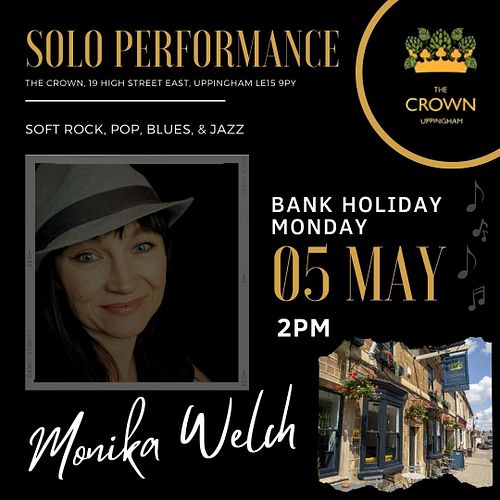 Performing a solo set @thecrownuppingham this Bank Holiday Monday at 2PM. 🎤 It’s a lovely 17th-century coaching inn in the he...