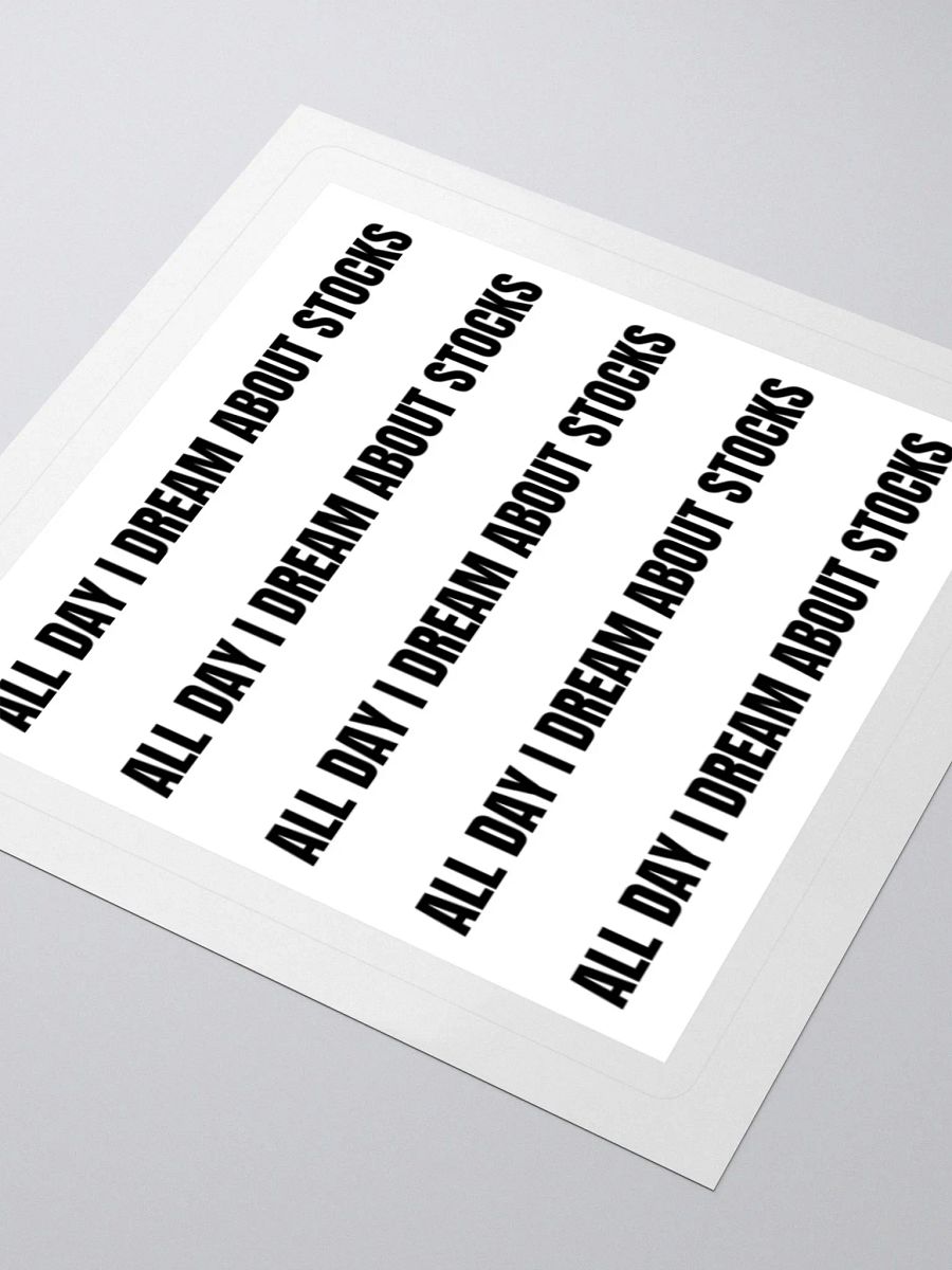 all day i dream about stocks stickers product image (3)