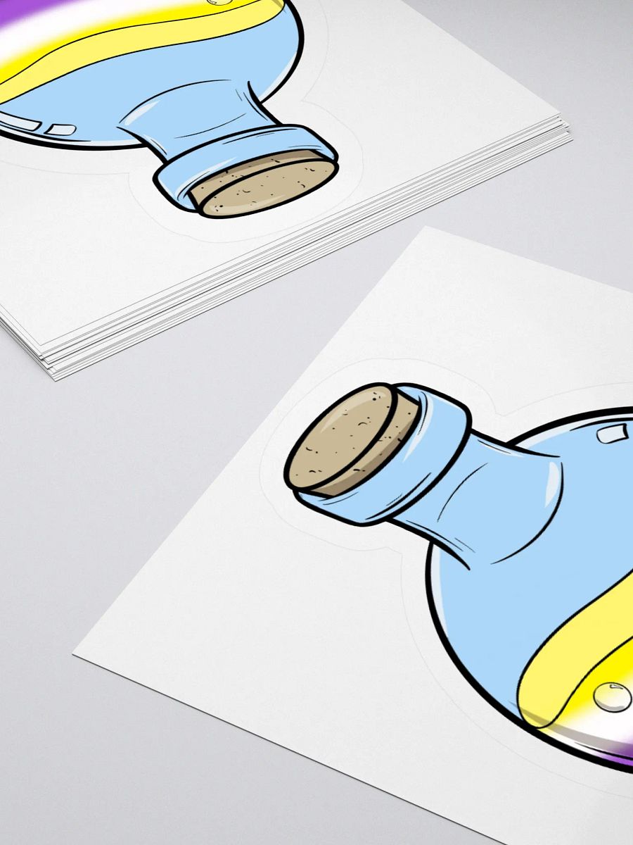 Non-Binary Pride Potion | 3" Sticker product image (4)