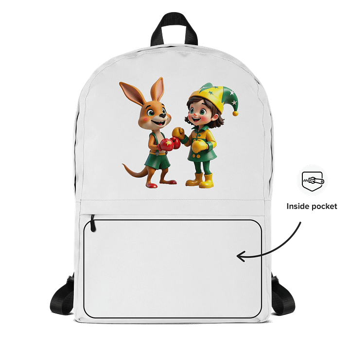 🦘 JessyJesty “Australia Adventure” Backpack – Whimsical Style for Everyday Explorers product image (2)