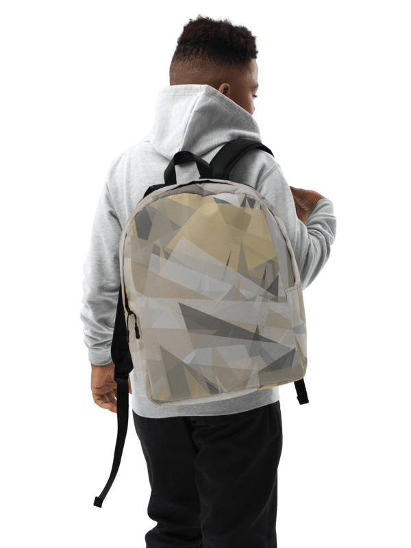 Geometric Harmony Customizable Backpack product image (2)