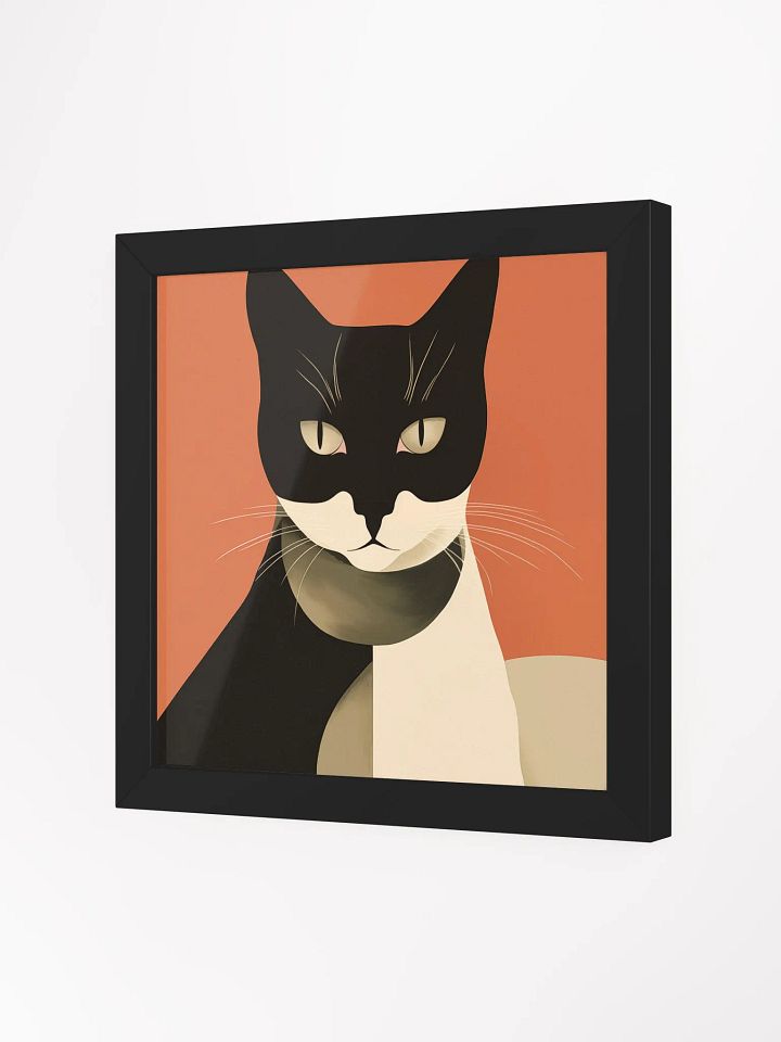 Chimera Cat Split-Face Matte Poster product image (19)
