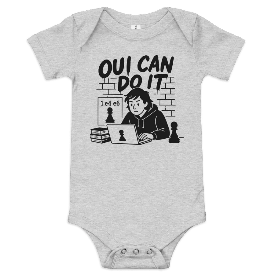 Oui Can Do It - Baby One Piece product image (2)