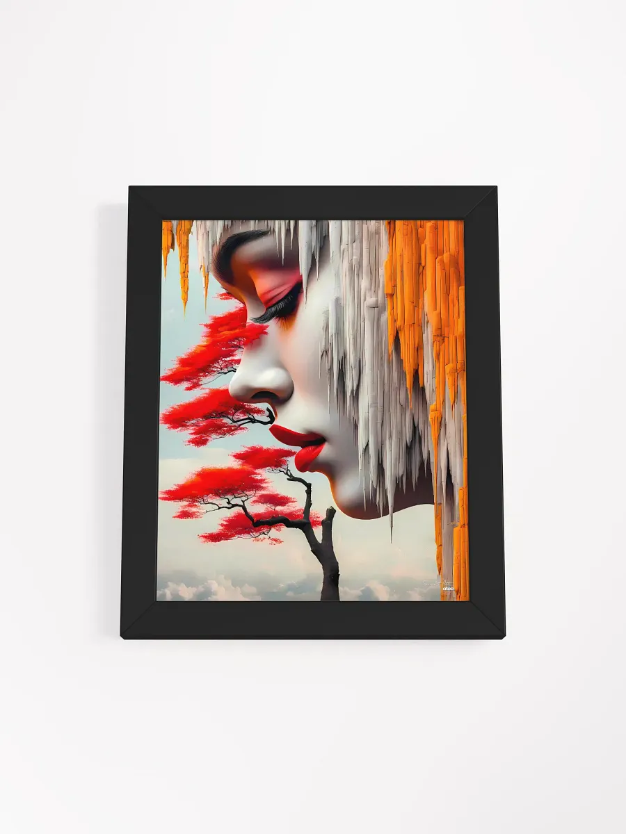 A Timeless Woman: Surrealist Wall Painting product image (13)