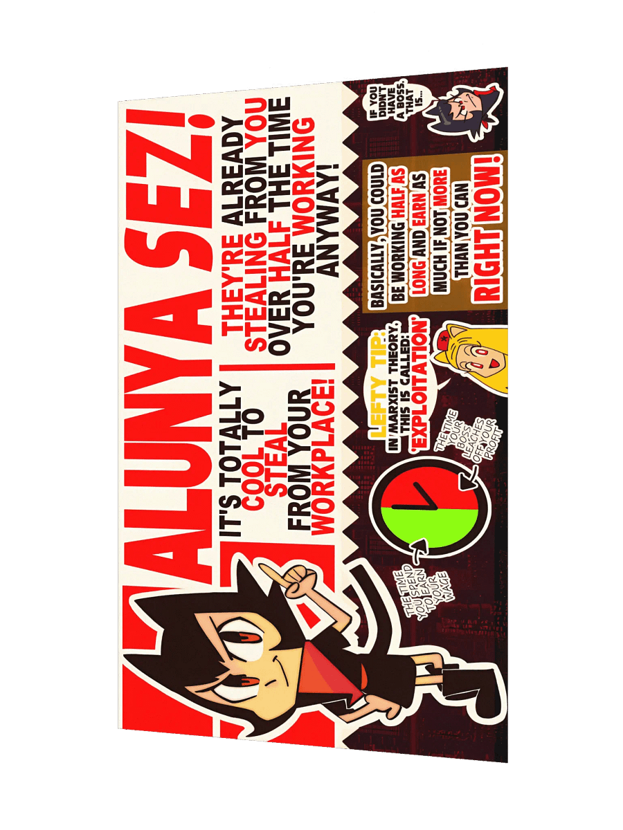 Alunya and Rodina - “Alunya Sez!” Poster product image (3)