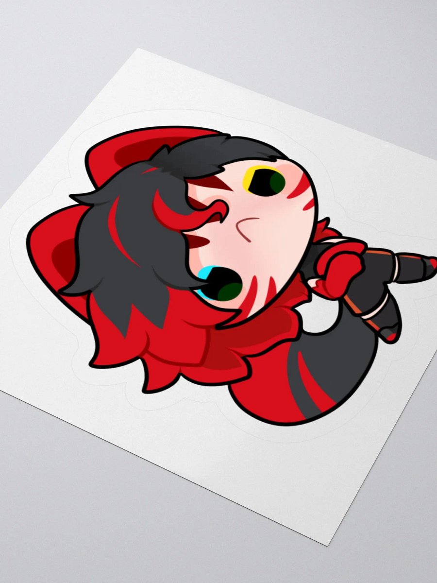 Mega - Red Sticker product image (3)