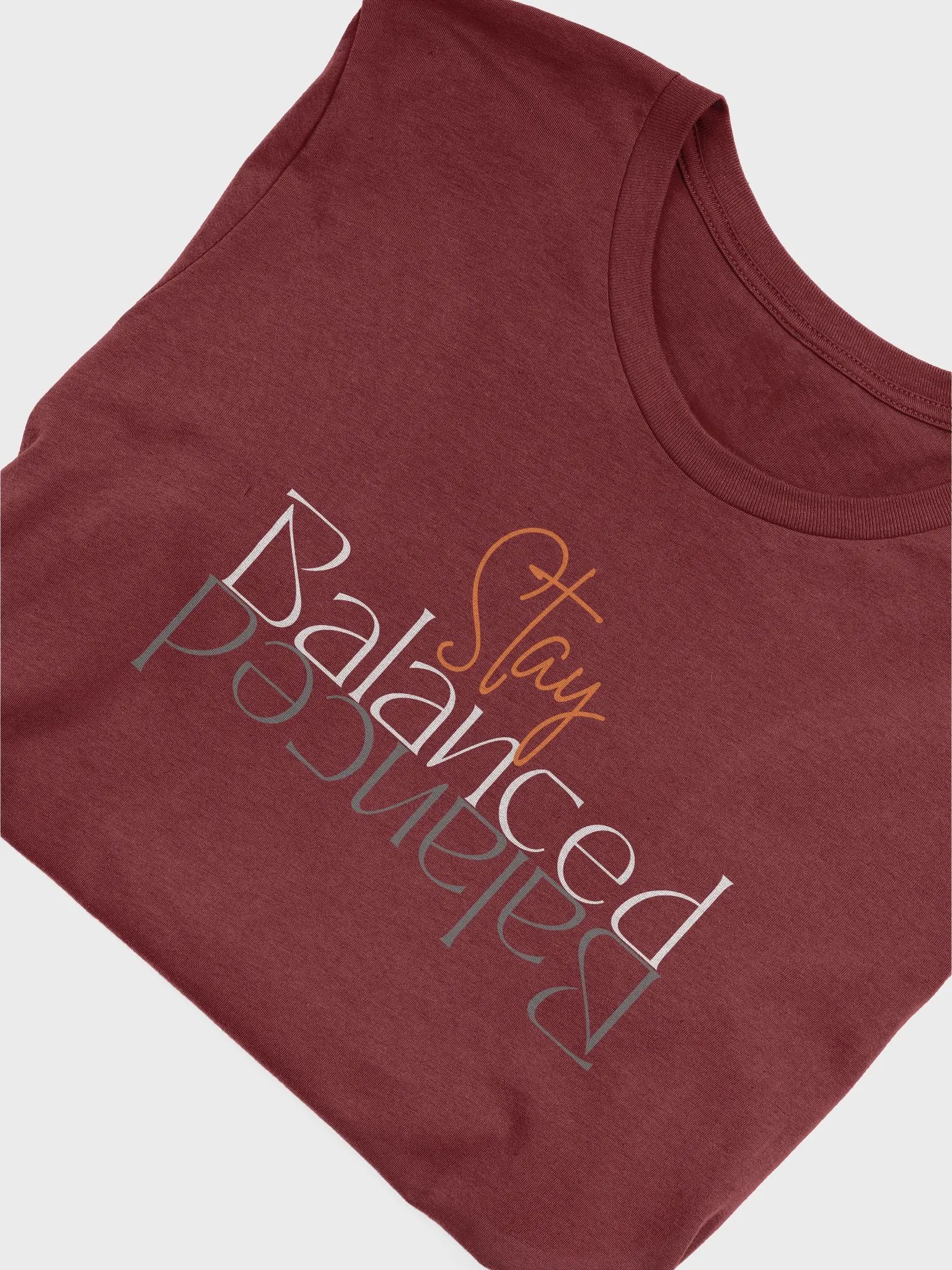 Stay Balanced Stylized T-Shirt for Positive Vibes product image (5)