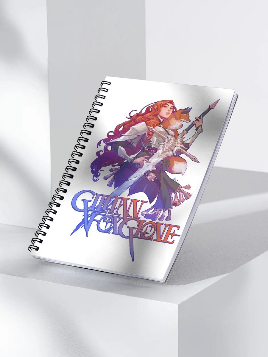 Knight and the Fox Spiral Notebook product image (3)