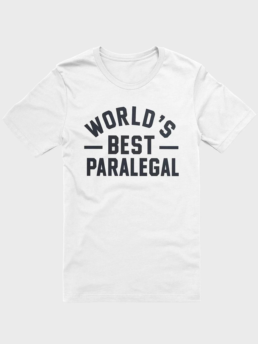 Worlds Best Paralegal Tee product image (1)
