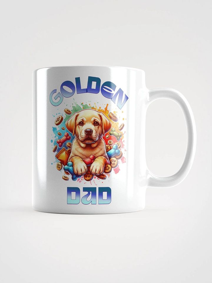 Colourful Golden Dad Mug product image (2)