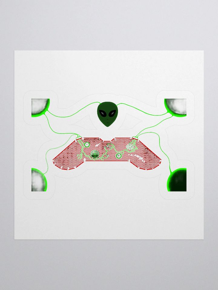 Cyber Control Kiss Cut Stickers product image (2)
