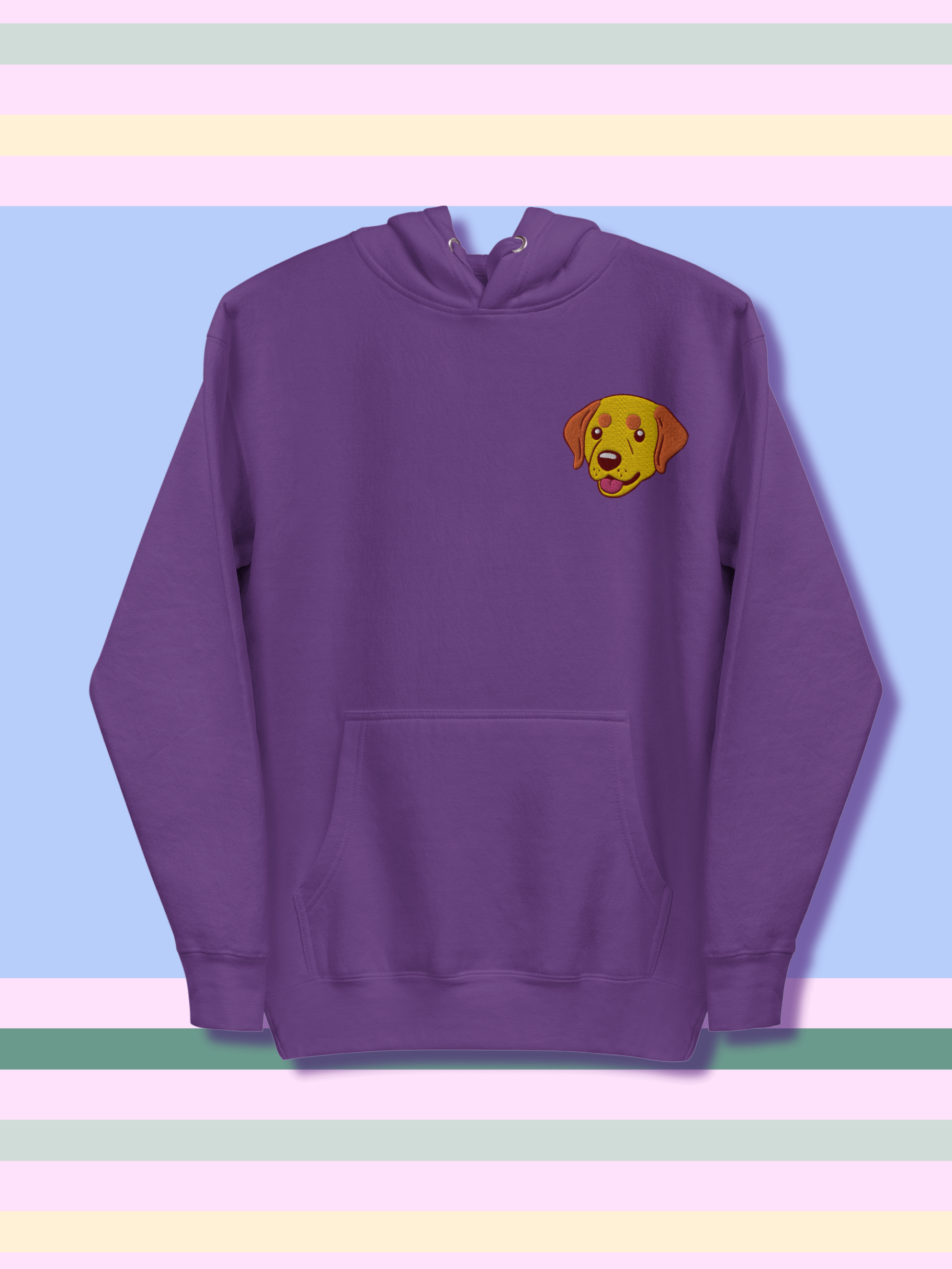 Cheerful Labrador Retriever Pup Unisex Hoodie product image (1)