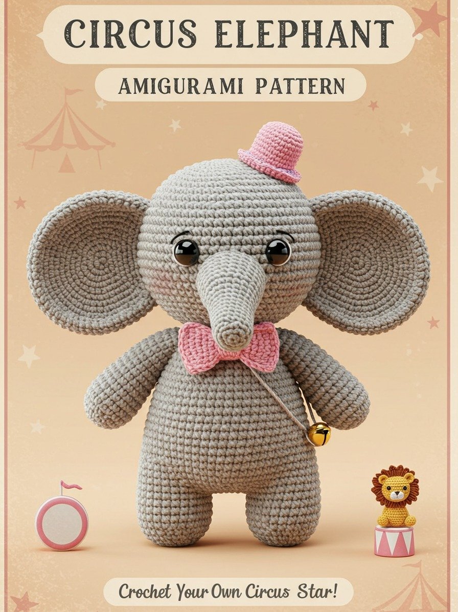 Crochet Elephant Pattern product image (1)