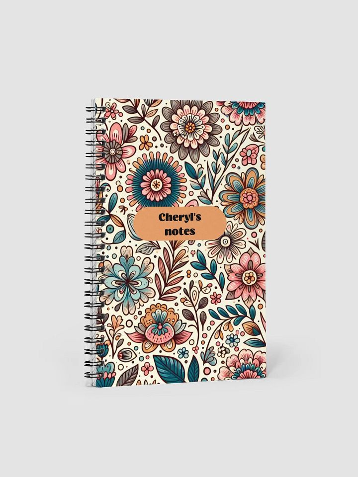 Cheryl's Notes Floral Notebook product image (1)