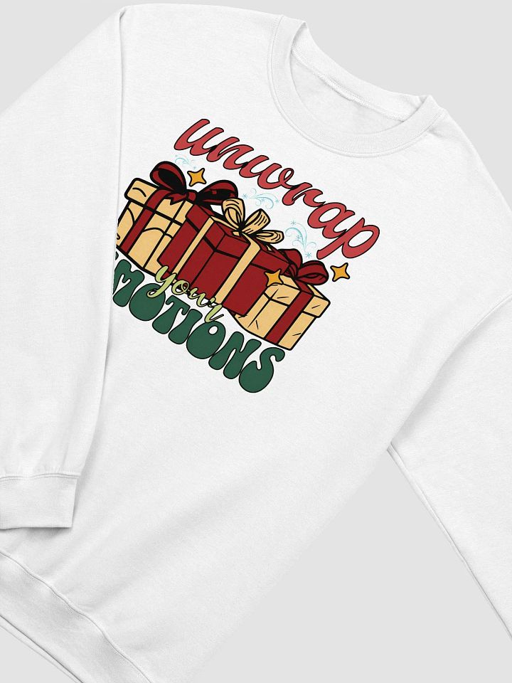Unwrap Your Emotions Sweatshirt 🎄❤️ product image (1)