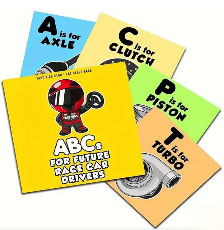ABC´s for future race car drivers product image (1)