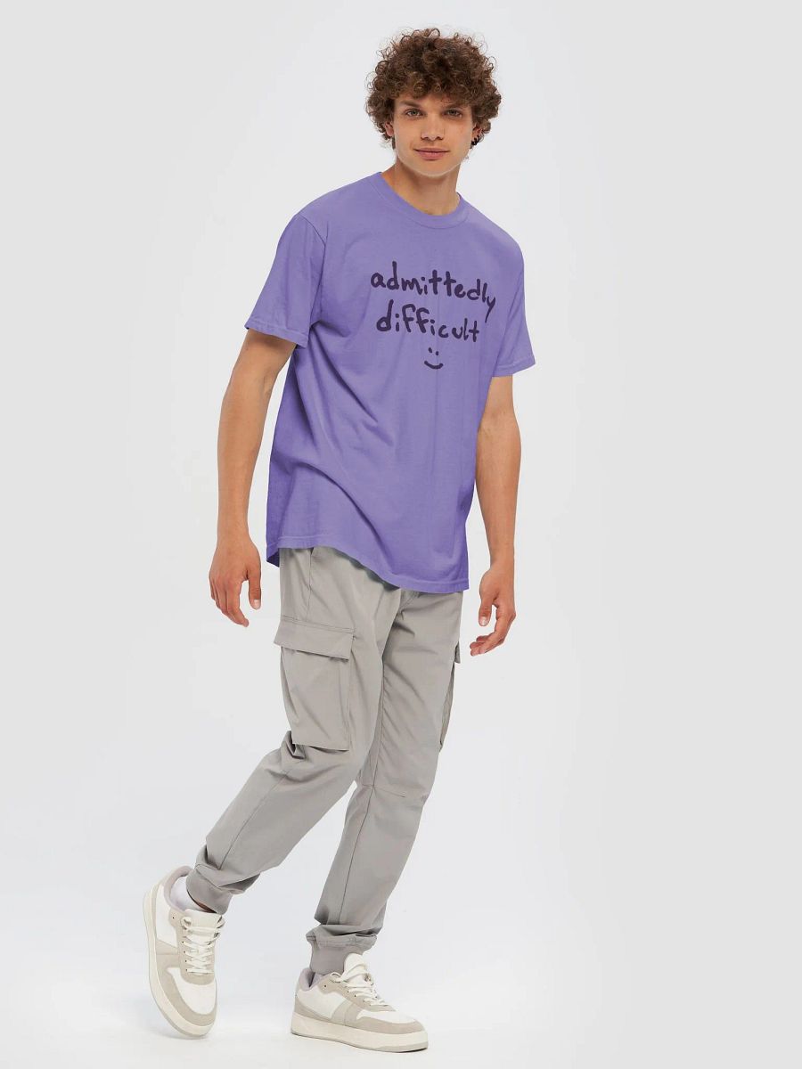 admittedly difficult (#332144) garment-dyed tee product image (7)