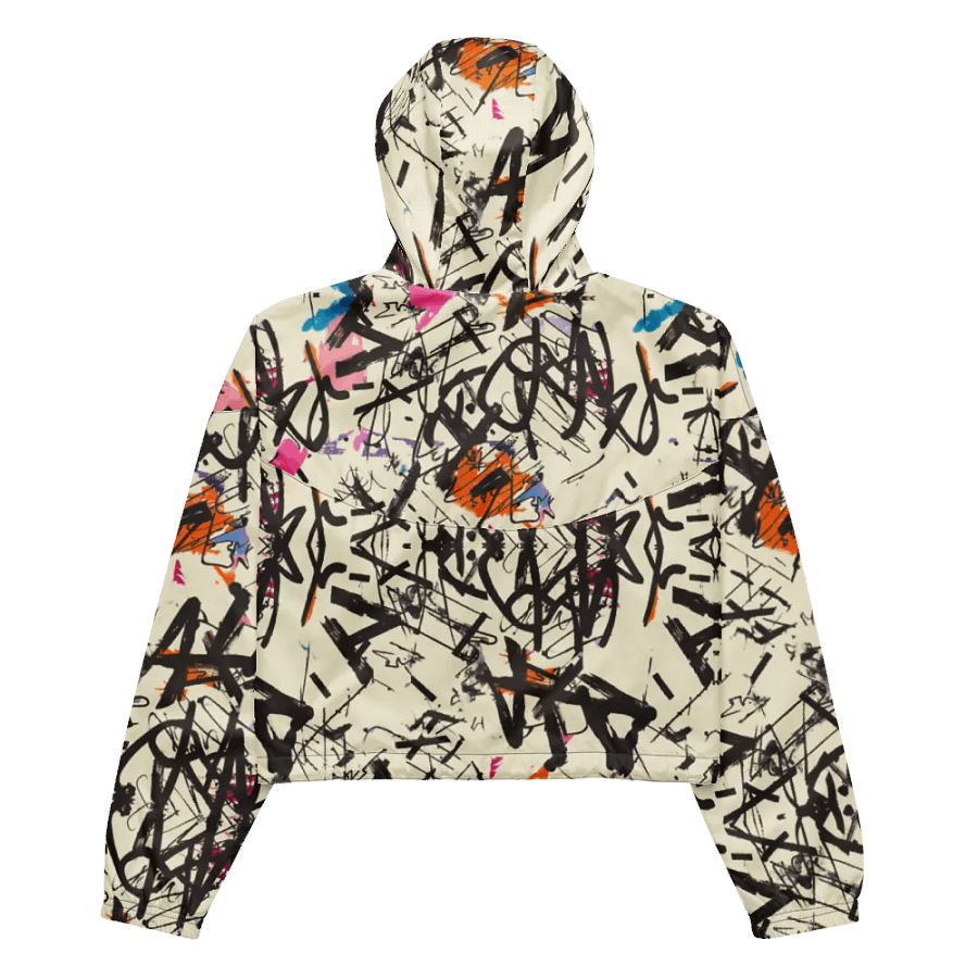 Urban Tagged by Swayze Crop Hoodie Windbreaker product image (3)