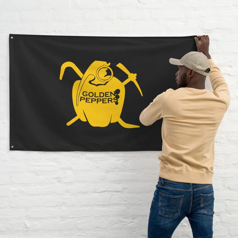Golden Peppers Flag product image (11)