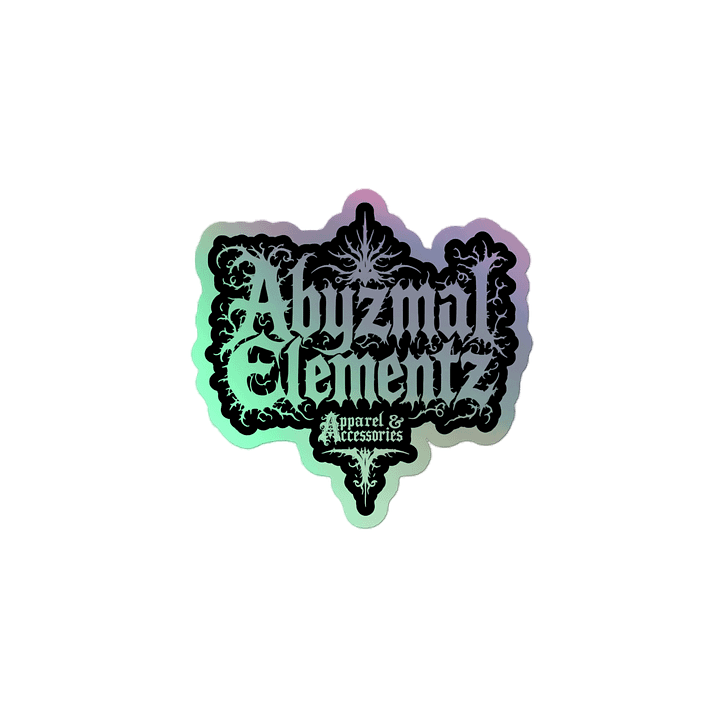Abyzmal Elementz Holographic Logo product image (1)