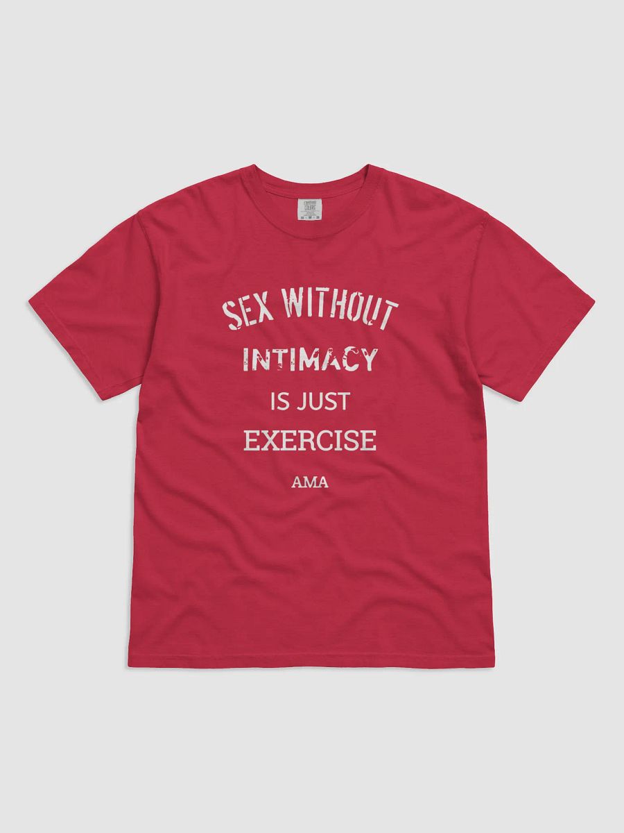 Intimacy vs. Exercise Tee product image (1)