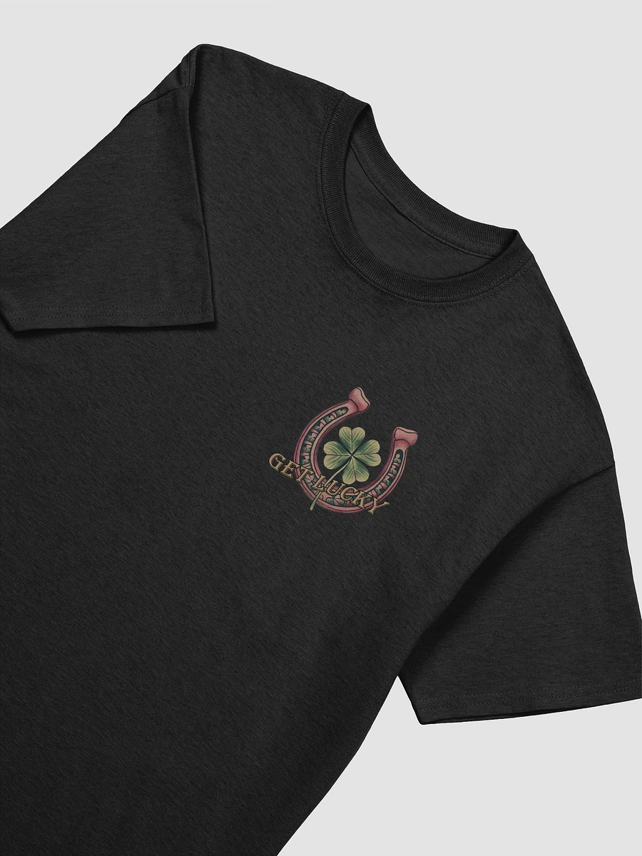 Get Lucky Four-Leaf Clover and Horseshoe Lucky T-shirt product image (24)