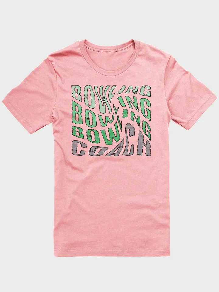 Bowling Coach Distorted T-Shirt product image (37)