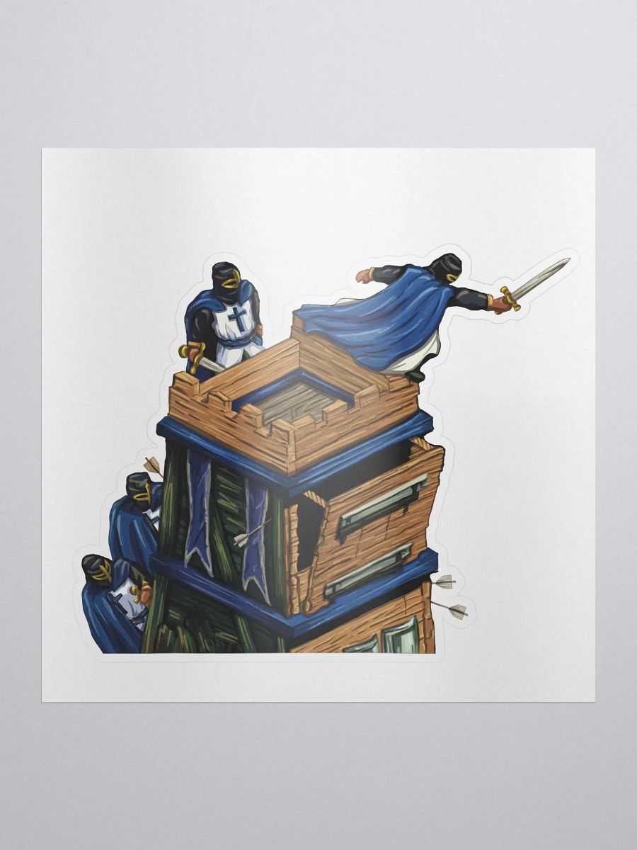 Big Siege Tower Sticker product image (1)