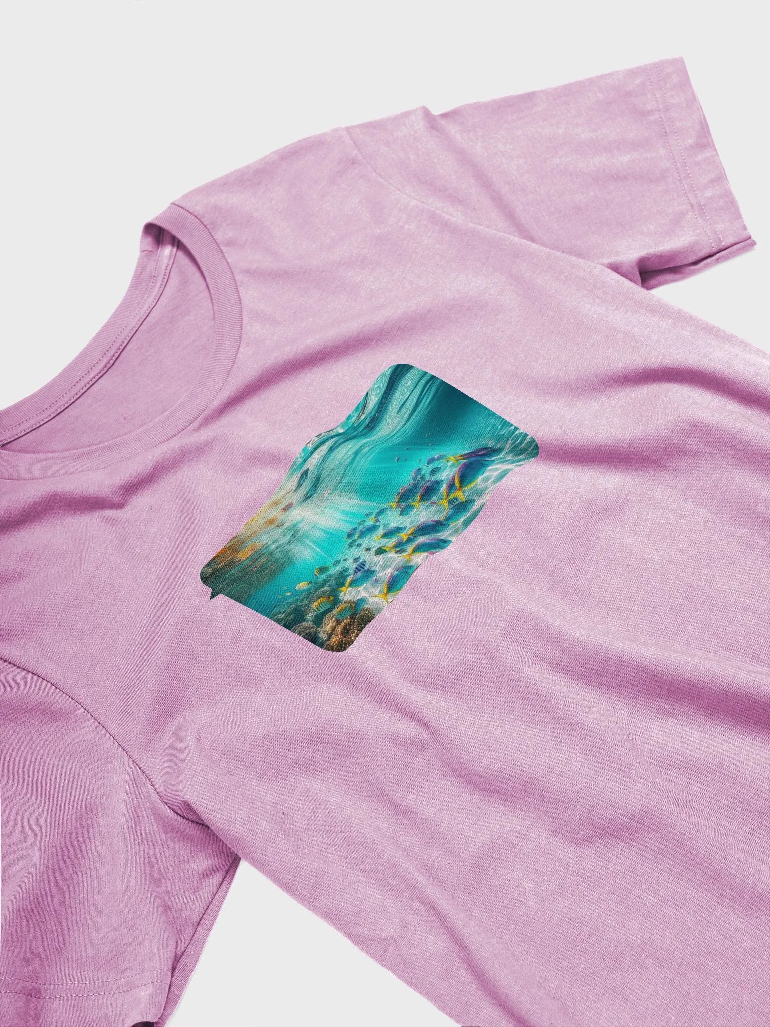 Iconic Comfort T-Shirt | Ai Design underwater world product image (4)