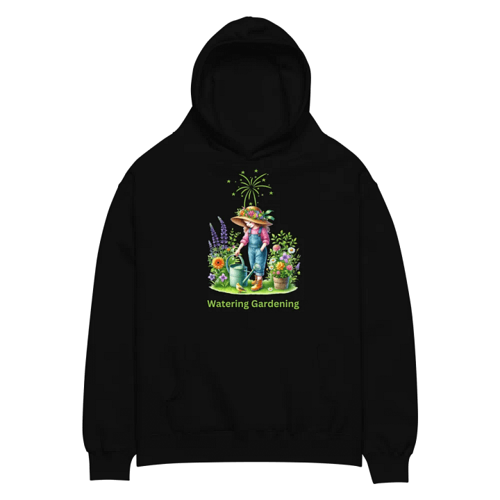 Whimsical Garden Girl Oversized Hoodie product image (2)
