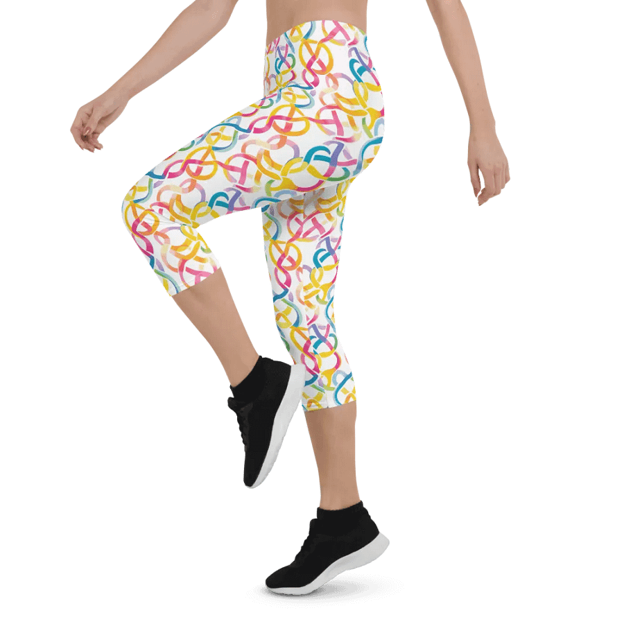 Neurodivergent Links Capris product image (3)