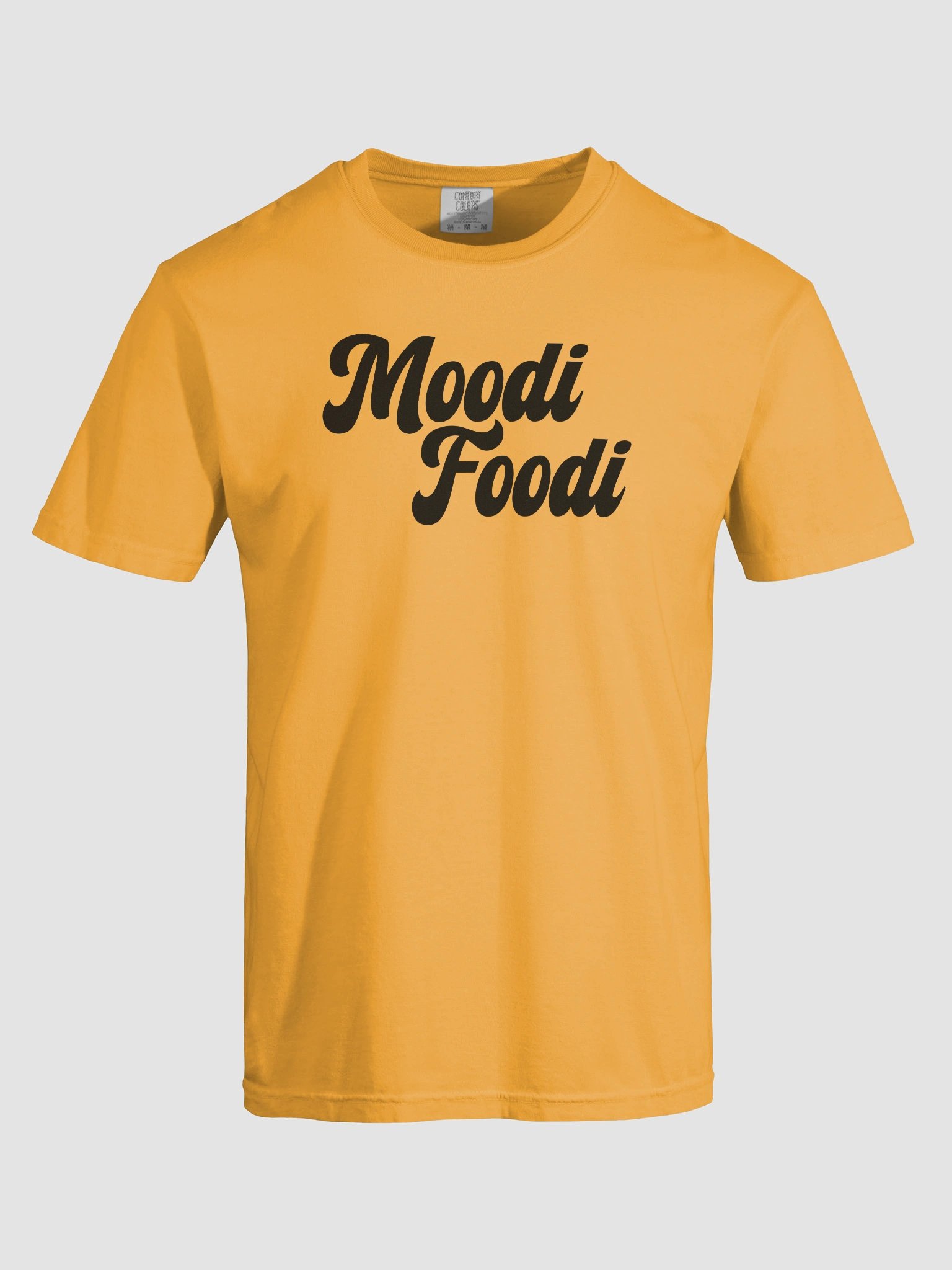 Moodi Foodi Originals, Tee – Black Pepper (Comfort Fit) product image (1)