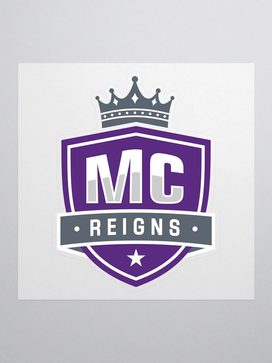 Purple Logo MC Reigns Sticker product image (1)