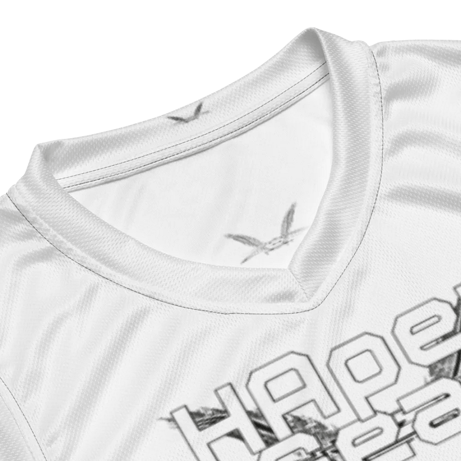 Capital NEFFEX - White - Recycled Unisex Basketball Jersey - White HApex Gear Black Logo product image (8)