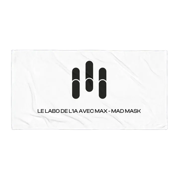 Sublimated Towel Le Labo de l'IA product image (1)