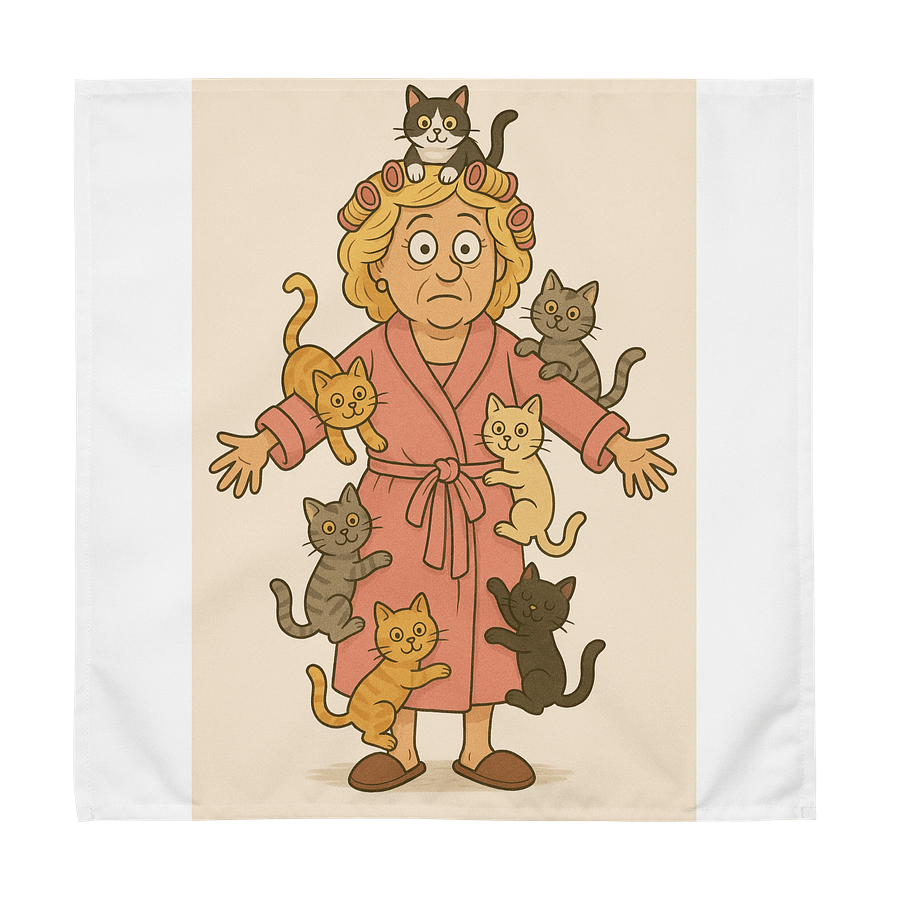Crazy Cat Lady Table Cloth product image (1)