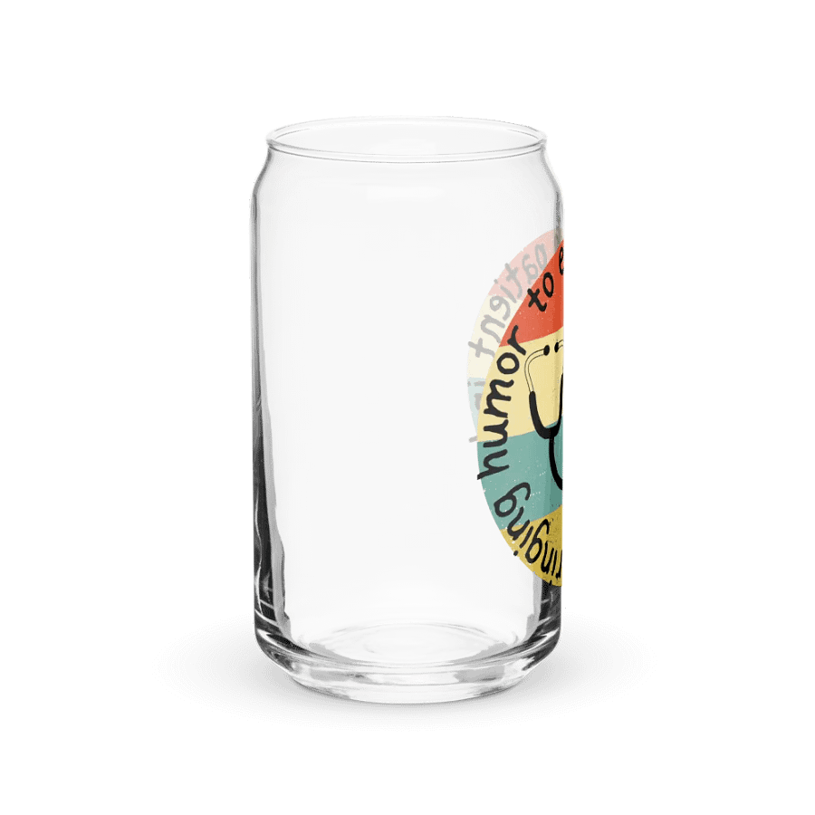 Bringing humor to each patient individually Can Glass product image (8)