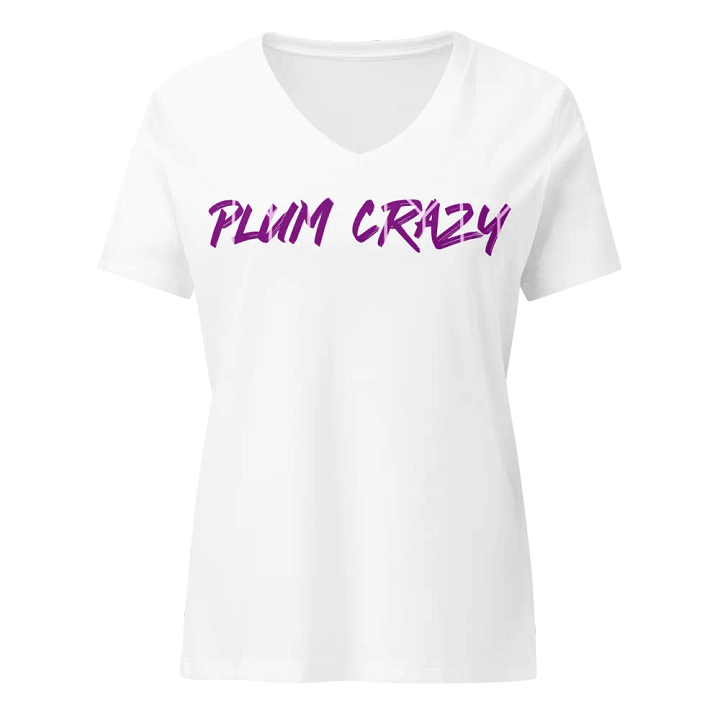 Plum Crazy Womens V-neck T product image (1)