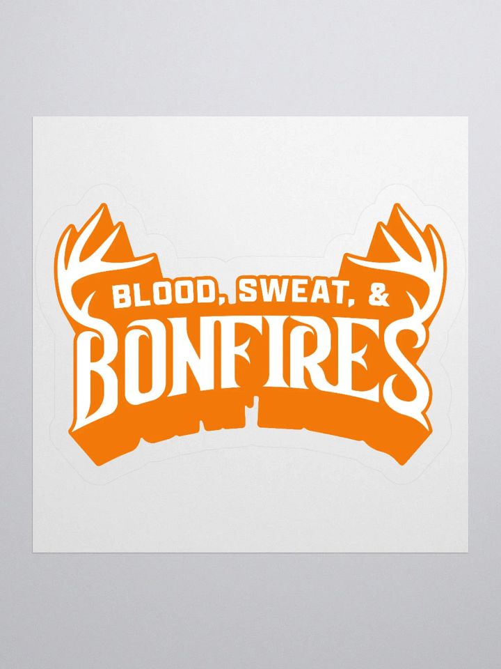 Antler Sticker - Orange product image (1)