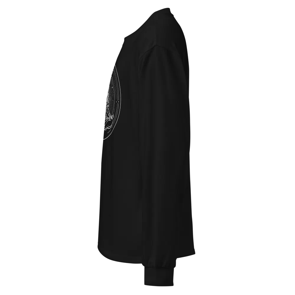 [Meditation 2 - White] - Unisex Premium Heavyweight Long Sleeve Shirt product image (5)