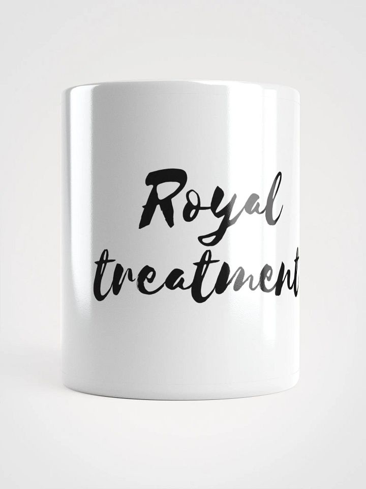 Royal Treatment White Glossy Mug product image (1)