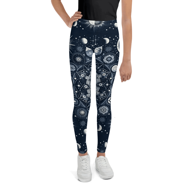 All-Over Print Youth Leggings product image (1)
