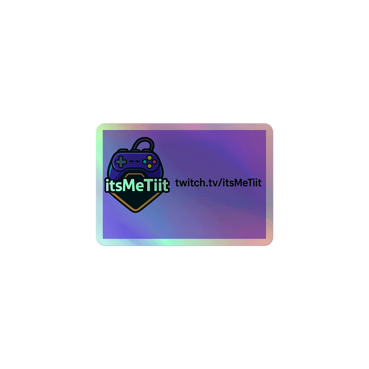 Holographic Gamer's Delight Sticker Sheet product image (1)