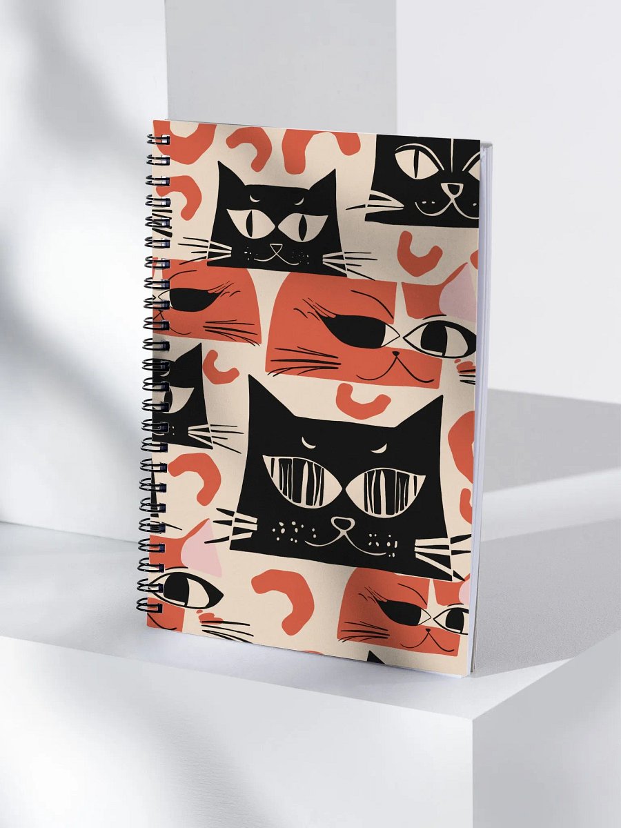 Cool Cats Retro Notebook product image (4)