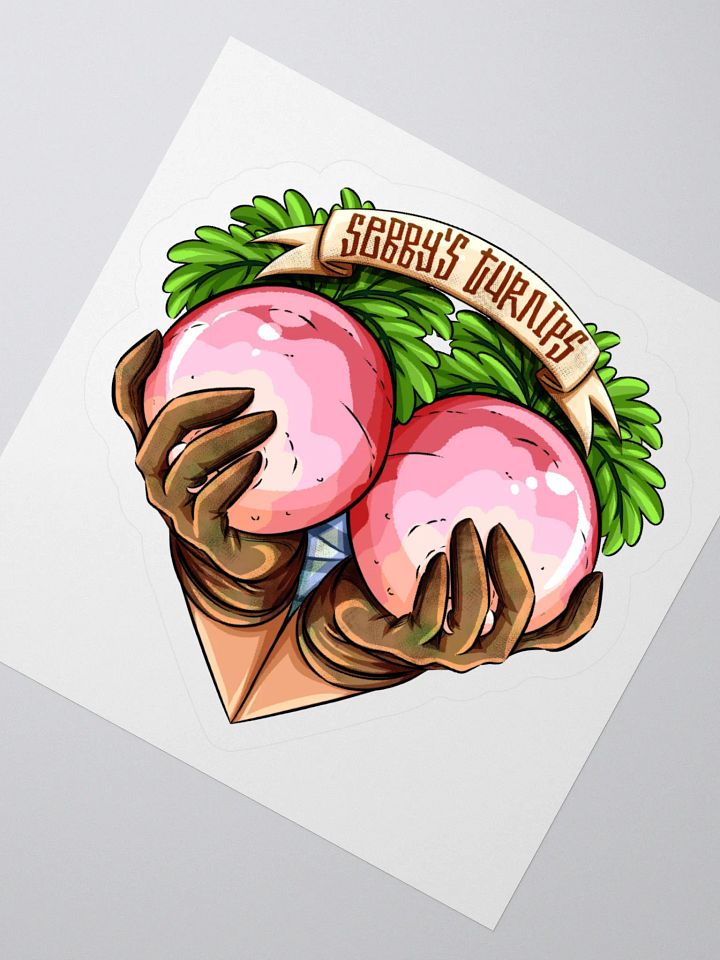 Sebby Turnips (Pumpkin Days) Sticker product image (4)