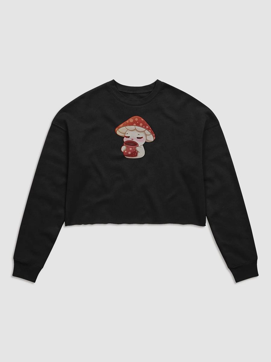 Tea Mushie Cropped Sweatshirt product image (2)