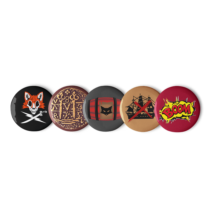 JakeFox451 Button Set product image (1)