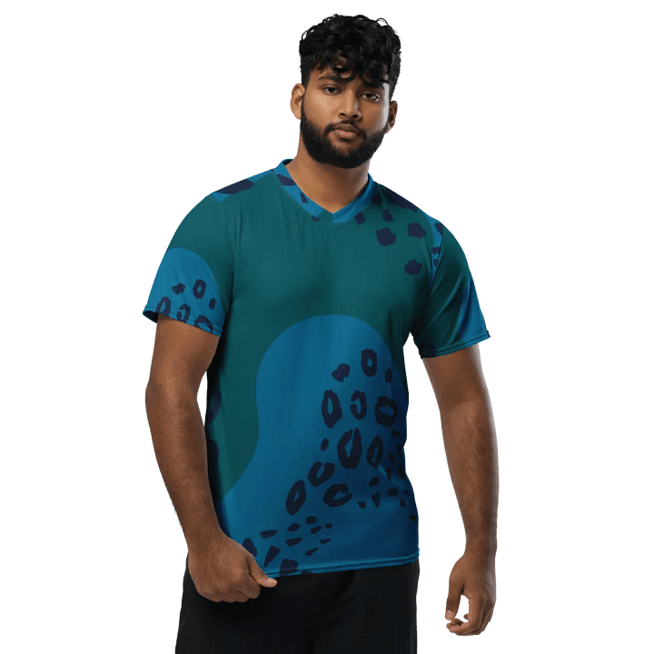 Oceanic Blues All-Over Sports Jersey product image (1)