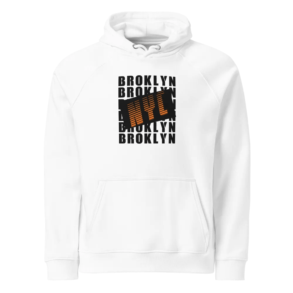 BROOKLYN NYC Eco Raglan Hoodie product image (1)