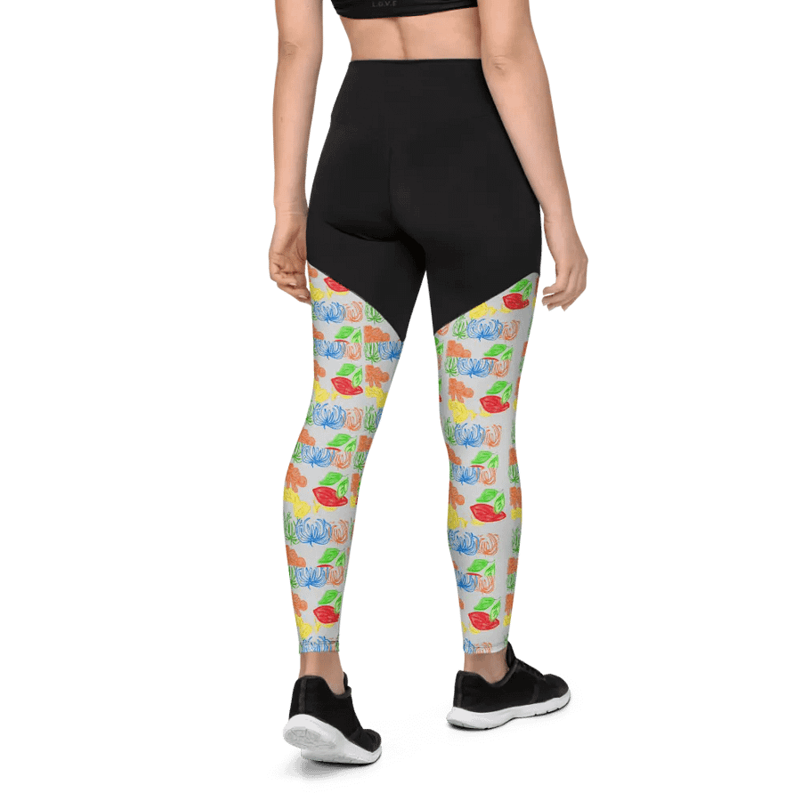 All-Over Print Sports Leggings product image (8)